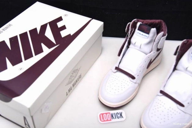 Cheap Husky Jordan x Ma Maniere High OG DO7097-100 A Air 1 0725